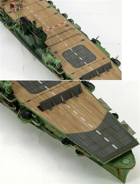 Ijn Aircraft Carrier 隼鹰 Junyo Class 飞鹰 1944 Built From Fs710009sp Fivestarmodel 五星模型