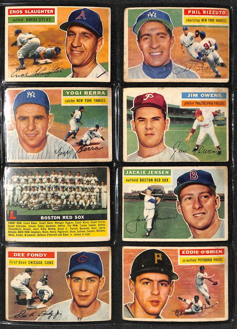 Lot Detail 1956 Topps Baseball Complete Set