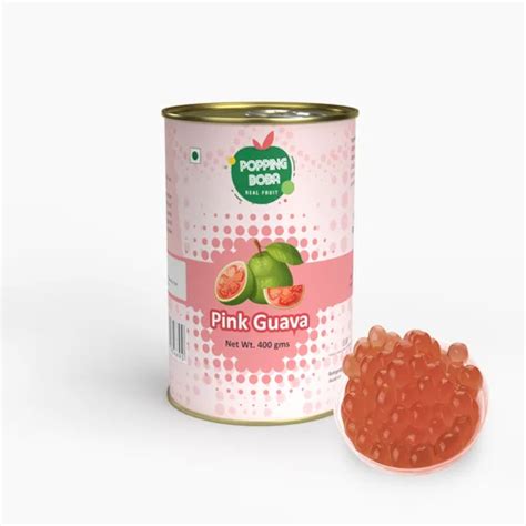 Boba Ball Pink Guava Popping Boba At Rs 1099kg Bubble Tea In