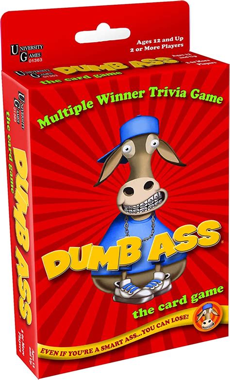 Amazon Dumb Ass Card Game Toys Games