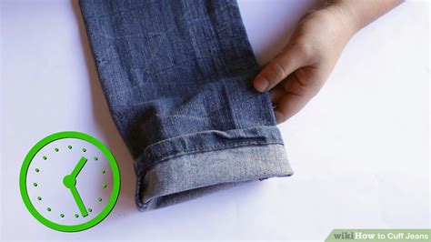 How To Cuff Jeans 13 Steps With Pictures Wikihow Life