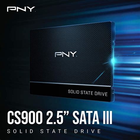 PNY 1TB SSD SAT3 7MM CS900 3D TLC (SSD7CS900-1TB-RB)