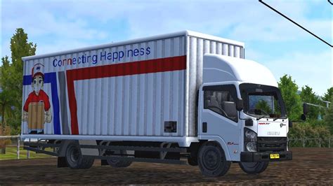 Share Livery Mod Bussid Truck Isuzu NMR 71 Box Long Chassis YouTube