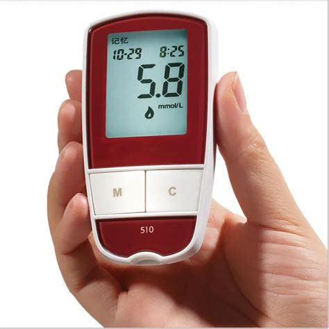 Glucometer device monitor blood sugar glucose meter Diabetic Blood ...