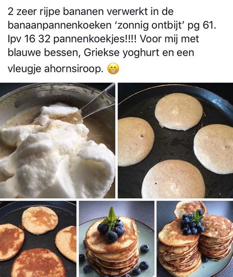 1 Banaan Op 2 Eieren 1 El Kokosmeel En Een Snuifje Zout Mengen Tot