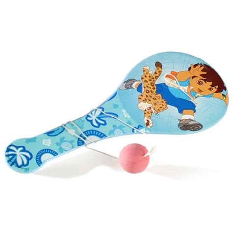 Go Diego Go Diego & Jaguar Paddle Ball - Discount Pool And Party Supplies