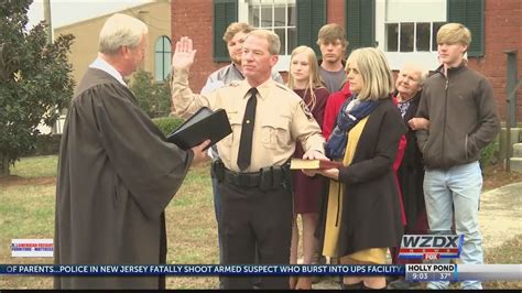 New Morgan County Sheriff Is Sworn In Youtube