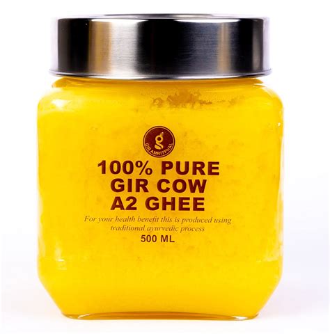 Gir Amritphal Pure Organic A2 Gir Cow Desi Ghee Premium And