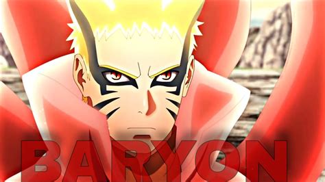 Naruto Baryon Mode AMV Edit Capcut YouTube