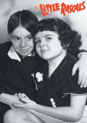 The Little Rascals Darla And Alfalfa Kiss