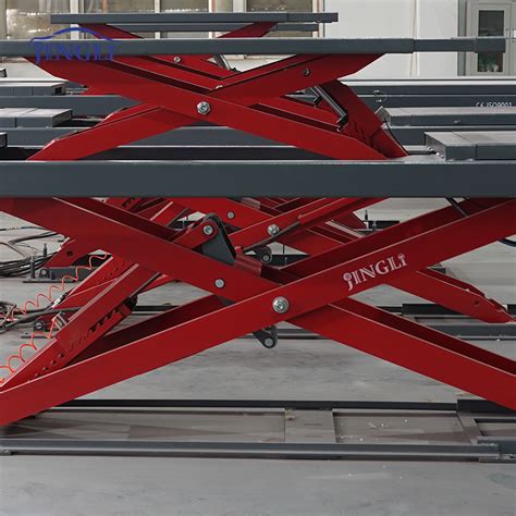 Jingli Kg Hydraulic Lifting Scissors Car Lift For D Wheel