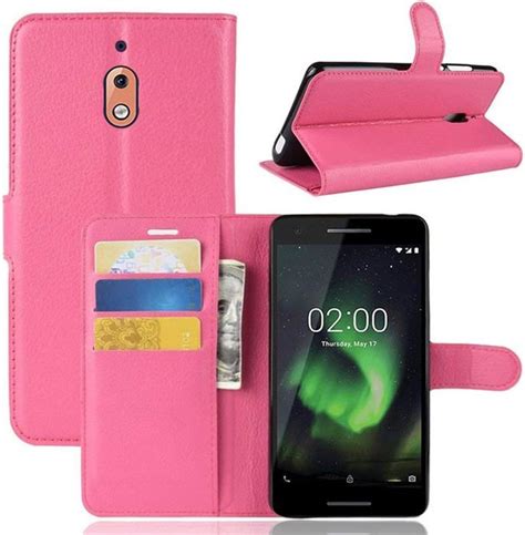 Étui Portefeuille Folio Simili Cuir pour Nokia 2 1 Housse Wallet