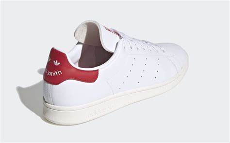 adidas Stan Smith Smile White Scarlett Red FV4146 Release Date - SBD