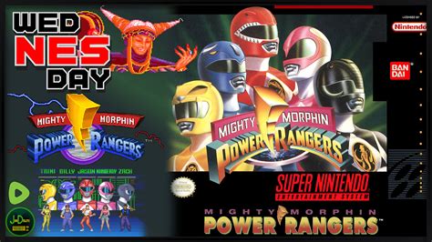 Mighty Morphin Power Rangers Snes Wednesday