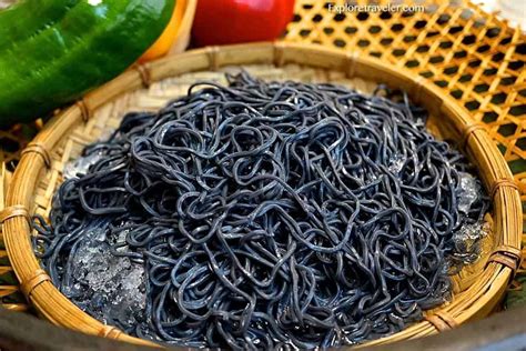 Bamboo Charcoal Noodles A Taste Of Asia - ExploreTraveler