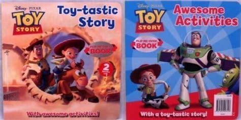 Disney Pixar Toy Story Flip Me Over Book 2 In 1 Story Book And Activity Book By Disney