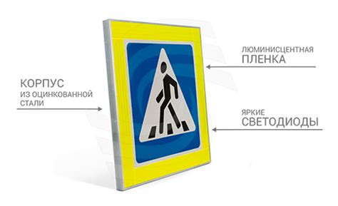 Дорожные знаки с внутренней подсветкой купить в СПб!