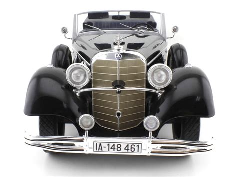 1938 Mercedes Benz 770K Pullman Cabrio W150 Negro 1 18 MC Group 1