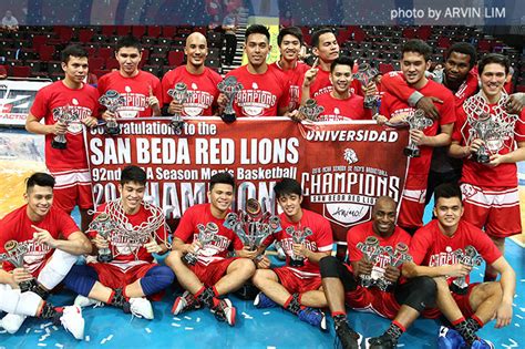 Dominant San Beda Nabs NCAA Season 92 Overall Crown ABS CBN News