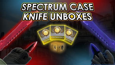 CSGO TOP 10 SPECTRUM KNIFE CASE OPENING INSANE REACTIONS YouTube