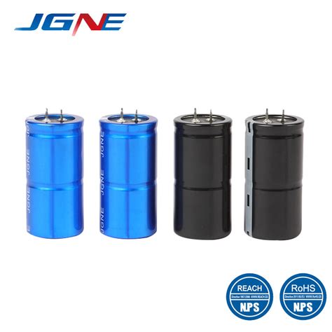 Jgne Radial 2 7V 400f Supercapacitor High Current Discharge Ultracap