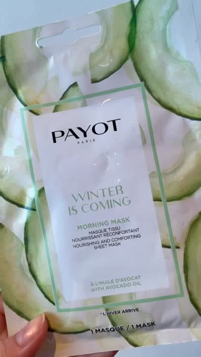PAYOT Маска для лица тканевая для питания кожи Winter is coming купить ...