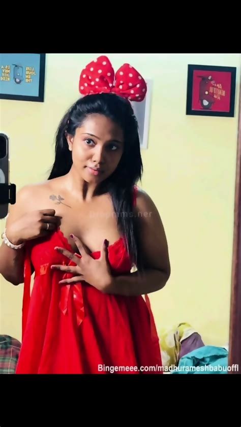 Tamil Insta Fame M Dhumeetha Bingeme Paid Hot Pics In One Video