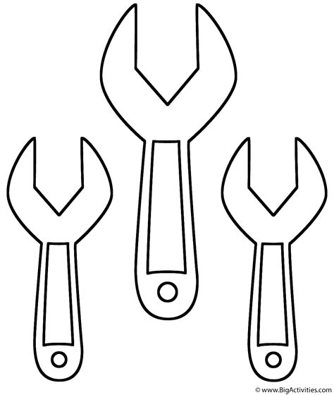 Coloring Pages Of Tools