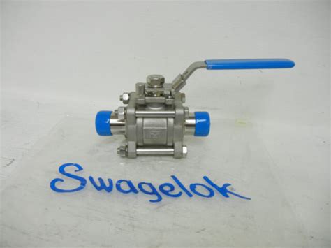 SWAGELOK HAITIMA JBV610 NEW 1 STAINLESS STEEL BUTT WELD BALL VALVE