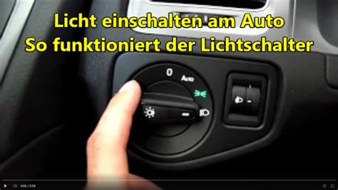 Autofahren Lernen Licht Einschalten Am Auto So Gehts Autolicht