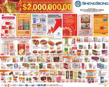 Dec Jan Sheng Siong Mega Promotion Sg