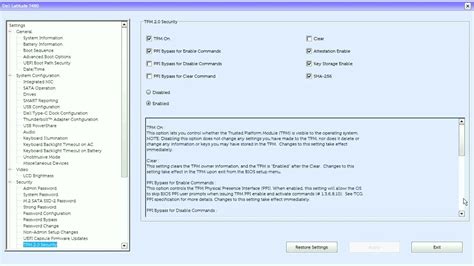 Dell Latitude Uefi Bios Version Youtube