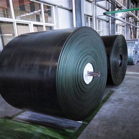 Ep Fire Retardant Rubber Conveyor Belt Reinforced With Canvas For Heavy