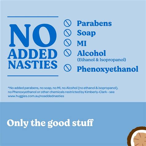 Buy Huggies Coconut Scented 80 Wipes Online At Chemist Warehouse®