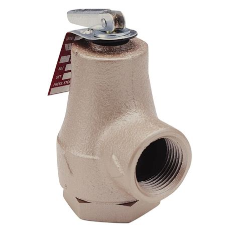 Watts Bronze 3 4 In Female Pressure Relief Valve In The Pressure Relief Valves And Regulators