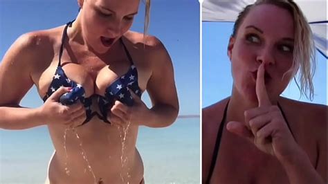 Shhh Extreme Public Blowjob And Cum On Tits Amazing Deepthroat On A Crowded Beach 11 Min