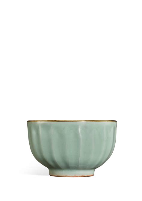 A Longquan Celadon Lotus Bowl Southern Song Dynasty Alain R Truong