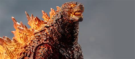 Burning Godzilla Figure Stomps Onto The Scene From Hiya Toys