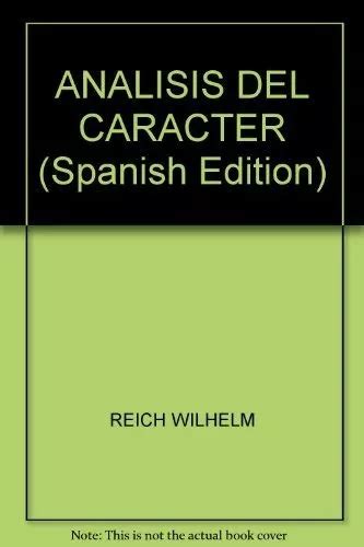 Analisis Del Caracter Wilhelm Reich Mercadolibre