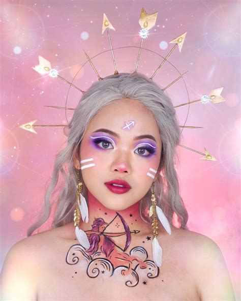 Sagittarius Makeup ♐️ In 2023 Face Art Makeup Makeup Cosplay Makeup