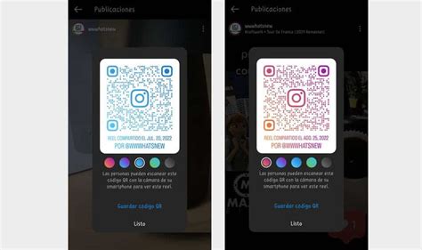 Cómo compartir publicaciones y Reels de Instagram con códigos QR