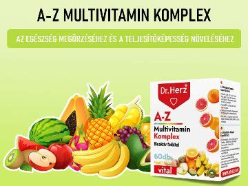 Dr Herz A Z Multivitamin komplex kapszula EgészségPatika Vitamin