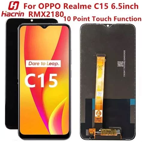 Tela Frontal Lcd Display Realme C15 Original Rmx2185 Rmx2180 Frete Grátis