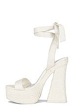 JLO Jennifer Lopez X REVOLVE Webster Sandal In Off White REVOLVE