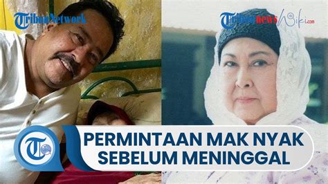 Sebelum Tutup Usia Aminah Cendrakasih Mak Nyak Sempat Punya