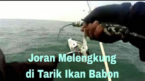 Reel Sampai Menjerit Joran Ku Di Tarik Ikan Besar Youtube