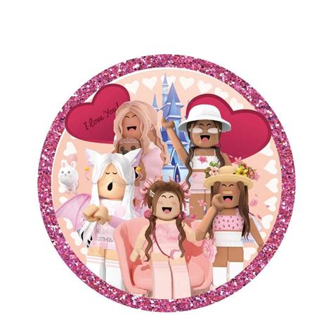 7 Roblox Girl Dessert Paper Plates For Birthday Party Expert