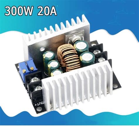 20A DC DC Buck Converter Module 300W Constant Current Adjustable Step