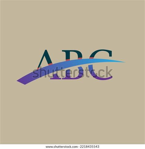 Abc Letter Logo Design Alphabet Template Stock Vector (Royalty Free) 2218435543 | Shutterstock