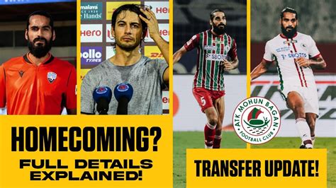 Sandesh Jhingan To Atk Mohun Bagan Confirmed Full Details Explained